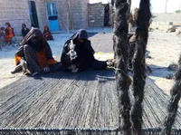 سیاه‌چادر، هنر دستبافت صادراتی زنان عشایر خراسان جنوبی