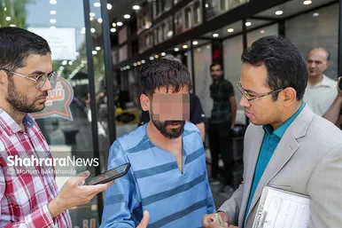 گزارش تصویری | بازسازی صحنه قتل در خیابان توس ۳۳ مشهد
