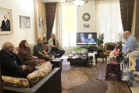 عیادت مدیرعامل خانه سینما از &laquo;جمال شورجه&raquo; کارگردان سینما