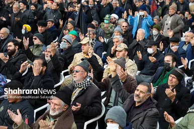 تشییع پیکر مطهر ۱۰ شهید گمنام در مشهد