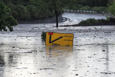 سیل در مشهد