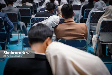 گزارش تصویری | جشن بزرگ ازدواج ۱۵۰۰ زوج دانشجوی خراسان رضوی