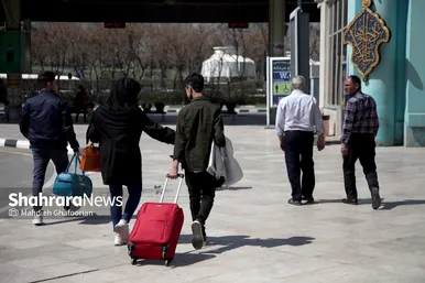 موج بازگشت مسافران نوروزی از مشهد