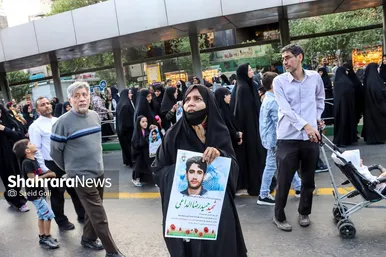 تشییع باشکوه پیکر «شهید غیرت» حمیدرضا الداغی در مشهد