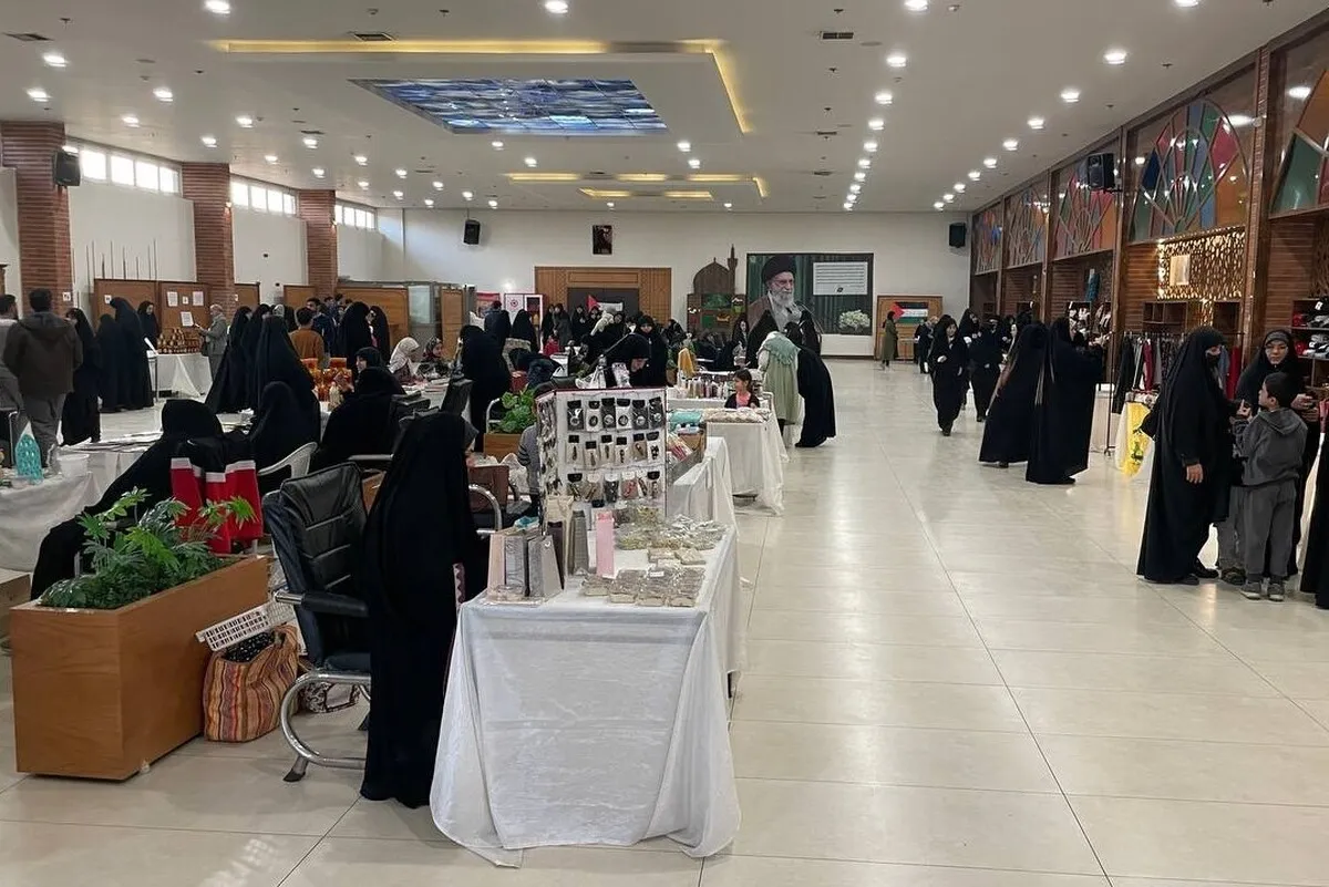 برپایی بازارچه مقاومت در حمایت از مردم فلسطین و لبنان در مشهد+ویدئو