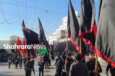 اجتماع هیئت‌های مذهبی مهاجران افغانستانی مقیم مشهد در روز شهادت حضرت زهرا(س)