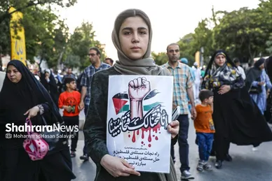 گزارش تصویری (۲) | راهپیمایی کیلومتری غدیر در مشهد (۲۴ خرداد ۱۴۰۴)
