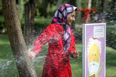  گرمای هوا در مشهد