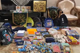 ویدئو | اهدای ۲۵ هزار بسته لوازم&zwnj;التحریر به دانش آموزان احسان&zwnj;پذیر توسط خادمان امام رضا(ع)