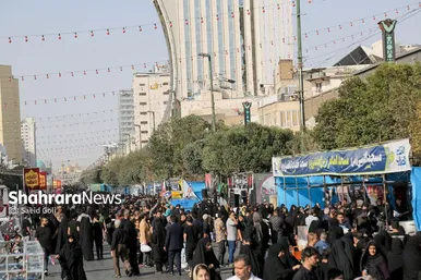 گزارش تصویری | آیین باشکوه جاماندگان اربعین در مشهد