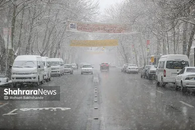 گزارش تصویری | بارش برف در مشهد (۲۱ بهمن ۱۴۰۳)
