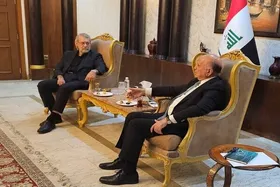 لاریجانی با وزیر خارجه عراق دیدار کرد