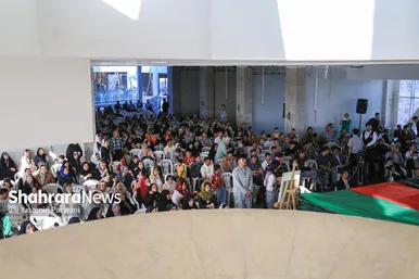 عکس‌هایی از گرامیداشت روز جهانی «فرهنگ هزاره‌ای» در مشهد