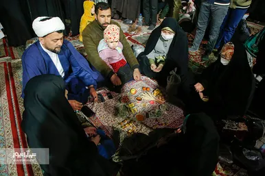 مراسم تحویل سال ۱۴۰۱ در حرم مطهر رضوی
