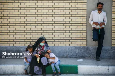اردوی جهادی سلامت در حاشیه شهر مشهد