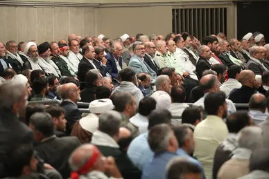 گزارش تصویری دیدار صبح امروز پیشکسوتان و فعالان دفاع مقدس و مقاومت با رهبر معظم انقلاب (۴ مهر ۱۴۰۳)