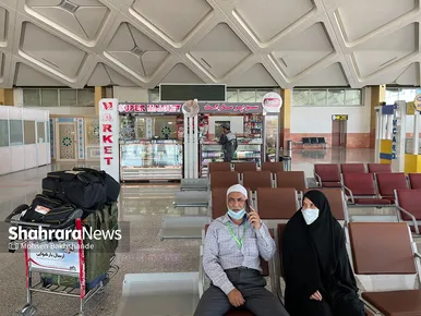 بازگشت اولین کاروان حجاج خراسانی