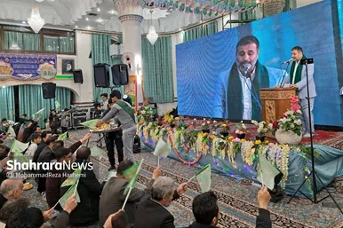 جشن بزرگ مهاجران افغانستانی به مناسبت نیمه شعبان در مشهد