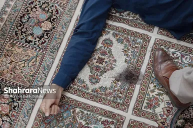 گزارش تصویری | بازسازی صحنه قتل بانوی قهرمان مچ انداز فریمانی