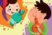 یادداشت کودک | مادربزرگ ما را قلک‌دار کرد