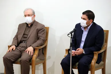 دریافت دُز اول واکسن ایرانی کرونا توسط رهبر انقلاب
