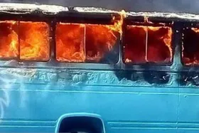 افزایش تعداد جانباختگان حادثه آتش&zwnj;سوزی مینی&zwnj;بوس در چهارمحال و بختیاری
