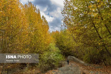طبیعت پاییزی شهرستان سامان