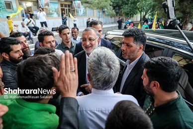 سفر تبلیغاتی علیرضا زاکانی به مشهد برای دور دوم انتخابات ۱۴۰۳