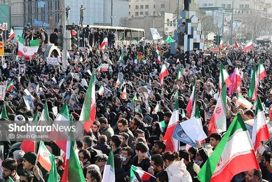 گزارش تصویری | مراسم تشییع پیکر شهدای مدافع امنیت در مشهد (۲۲ دی ۱۴۰۴) - ۴