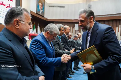 گزارش تصویری | آیین بزرگداشت روز ایمنی و آتش‌نشانی در استانداری خراسان رضوی (۱۱ مهرماه ۱۴۰۵)