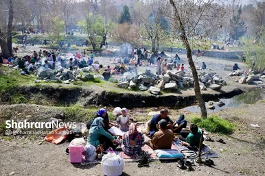 گزارش تصویری | سیزده بدر در وکیل آباد مشهد