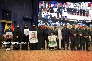 گزارش تصویری |  اولین سالگرد شهادت سرلشگر شهید محمد کاظمی در مشهد