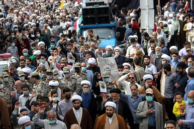تشییع پیکر شهید حجت الاسلام اصلانی در مشهد