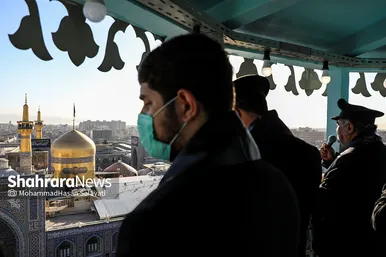 آیین سنتی «صلا» در حرم مطهر رضوی