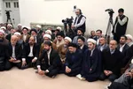 رهبر معظم انقلاب در دیدار دست‌اندرکاران همایش بین‌المللی تسنیم: حوزه علمیه وام‌دار آیت‌الله جوادی آملی است | تفسیر تسنیم کاری بزرگ و از افتخارات شیعه و حوزه است + فیلم و تصاویر