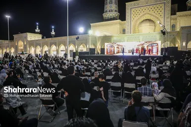 گزارش تصویری | نمایش آئینی «آسمان هشتم»