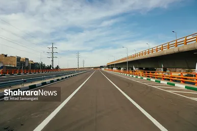 آیین بهره‌برداری از تقاطع چهارسطحی آزادگان مشهد