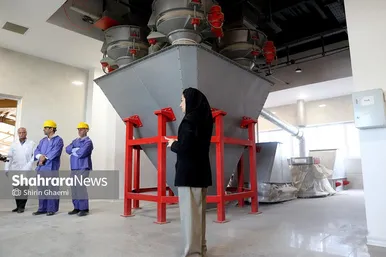 گزارش تصویری | بازدید از کارخانه تولید خوراک دام و طیور در مشهد