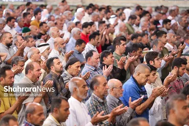نماز عید سعید قربان در حرم مطهر رضوی (۲۸ خرداد ۱۴۰۳)