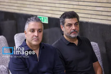 عکس‌هایی از مراسم ترحیم شهید «علیرضا تنابنده» برادرزاده محسن تنابنده