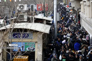 بازار تهران در آستانه سال نو