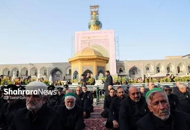 گزارش تصویری| آیین اذن عزای محرم در حرم مطهر رضوی (پنجشنبه ۵ تیر ۱۴۰۴)