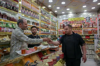 سفره های افطار ساده