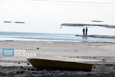 گزارش تصویری | افزایش ۴۰ سانتی تراز دریاچه ارومیه