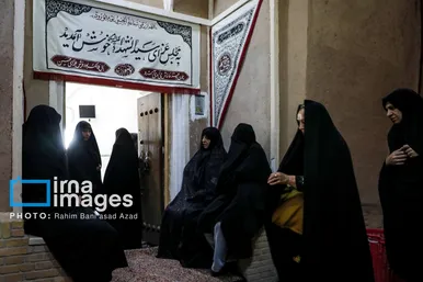 گزارش تصویری | عزاخانه‌ی سادات خوشرو
