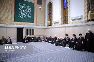مجلس بزرگداشت شهدای خدمت در محضر مقام معظم رهبری