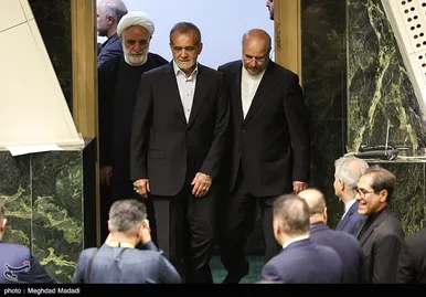 عکس‌هایی از مراسم تحلیف رئیس جمهور