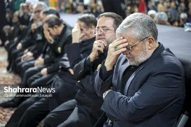 گزارش تصویری | اجتماع بزرگ «همه خونخواهیم» در حرم مطهر رضوی