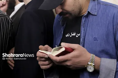 تشییع پیکر مرحوم مهدوی دامغانی در حرم مطهر رضوی