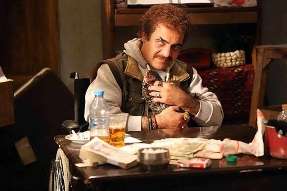 گریم عجیب سیاوش چراغی‌پور در «لاری» برای حضور در چهلمین جشنواره فیلم کوتاه تهران